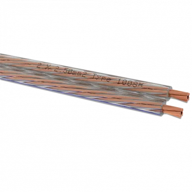 Акустический кабель Oehlbach PERFORMANCE Speaker Cable 2x2,5mm2, clear 100m, D1C1008